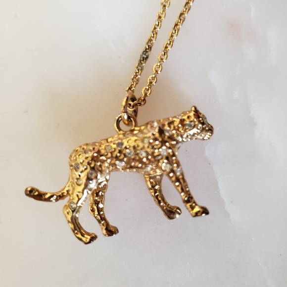 J. Crew jaguar necklace 16" - Picture 4 of 5